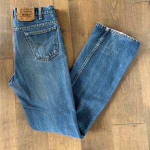 Levi’s, 514 Men's Blue Jeans, orange tab, 35x34